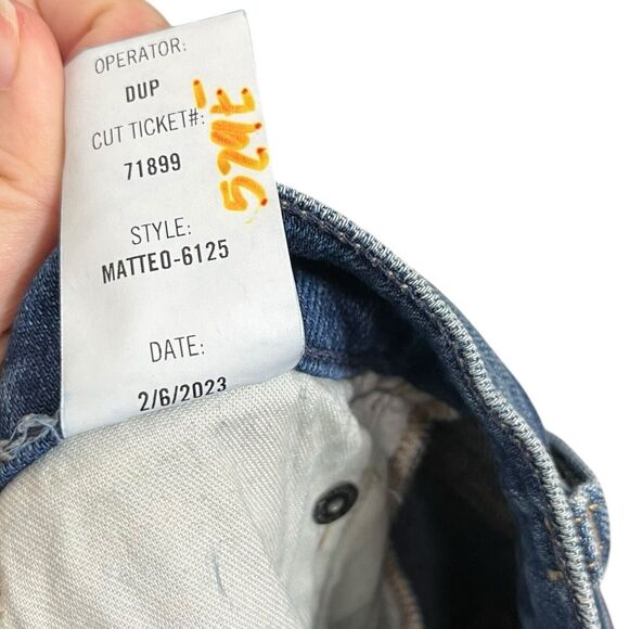 Citizens Of Humanity NWT Matteo Jeans Men’s Size 32 Tapered Skinny Dayton Wash - Picture 11 of 13